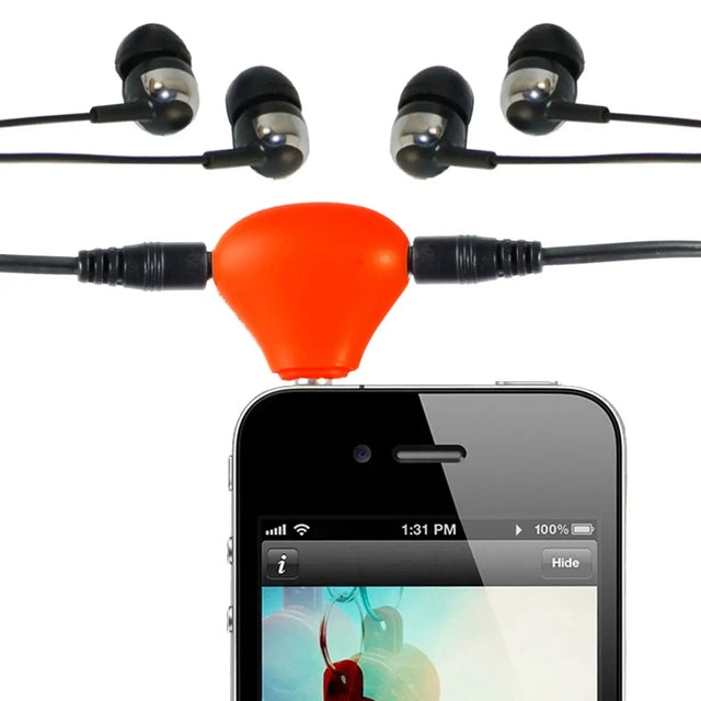 Handyhalter mit Audio-Splitter von Swipe