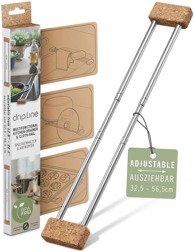 drip.line Spültuchhalter Kork von Sanni Shoo