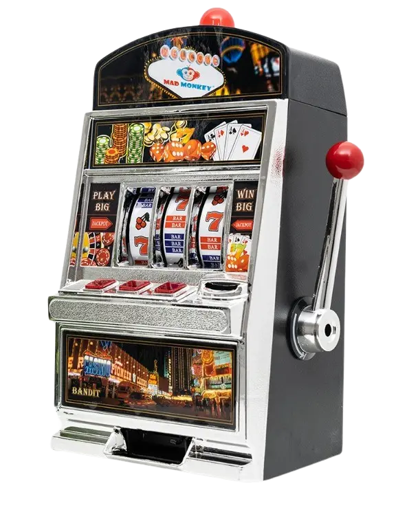 Slot Machine XL Spielautomat mit Spardose von Mad Monkey