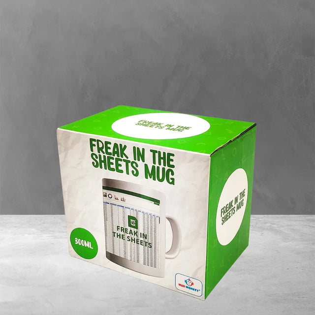 Tasse Freak in the Sheets von Mad Monkey