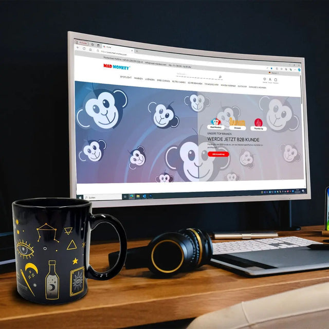 Tasse Fortune mit Farbwechsel von Mad Monkey
