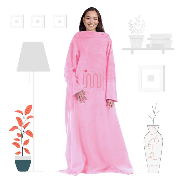 Toastie Beheizte Decke Pink von Mad Monkey