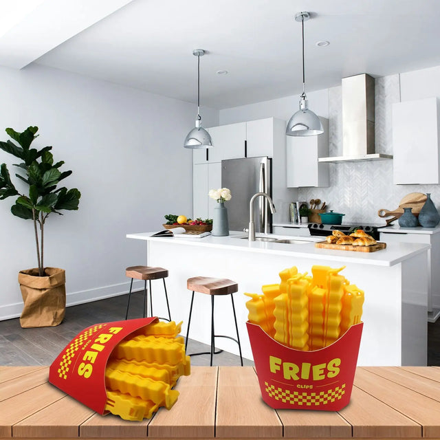 Verschlussclips Pommes von Mad Monkey