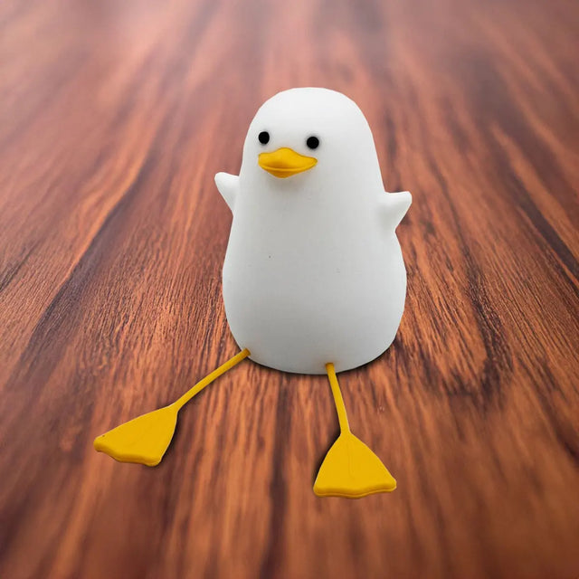 Nachttischlampe Silikon Ducky Lamp von Mad Monkey