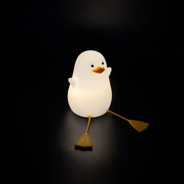 Nachttischlampe Silikon Ducky Lamp von Mad Monkey