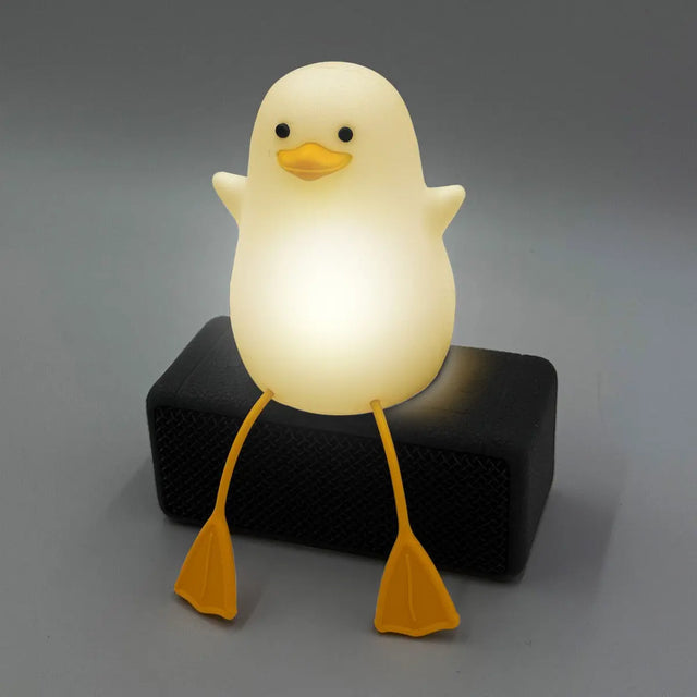Nachttischlampe Silikon Ducky Lamp von Mad Monkey