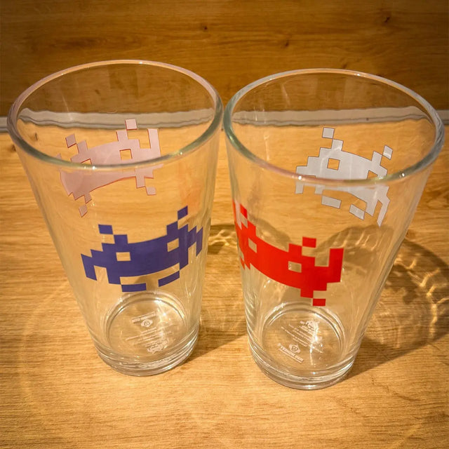 Gläser mit Farbwechsel Space Invaders 2er Set von Space Invaders