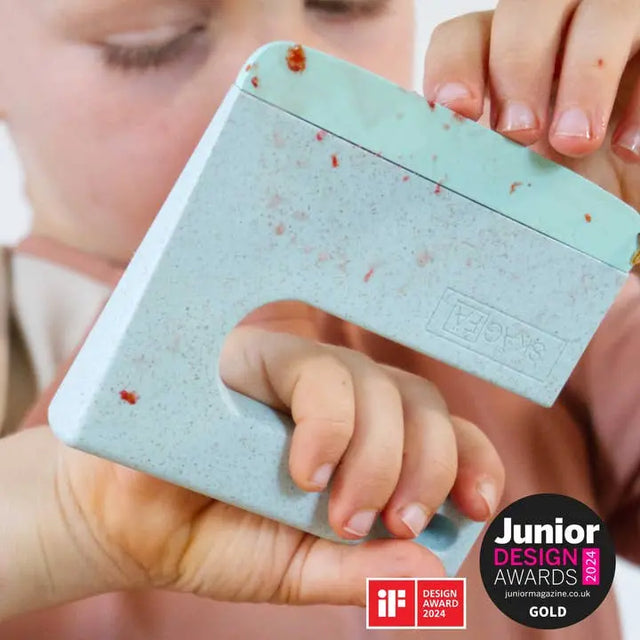 Klyv kids safe Kindermesser Terracotta von SKÅGFÄ