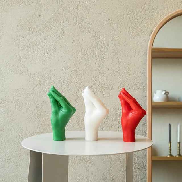 Italian Gesture Rot von Candle Hand