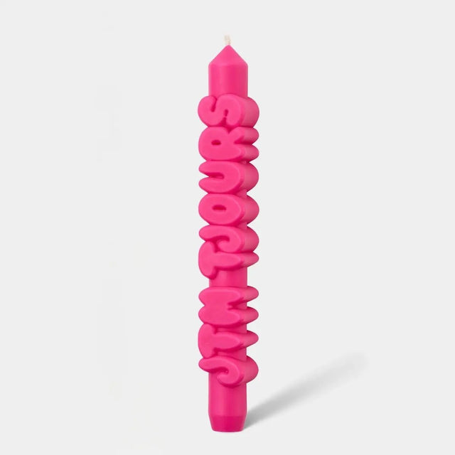Kerze Taper candle JTM TJOURS Pink von Taper Candles