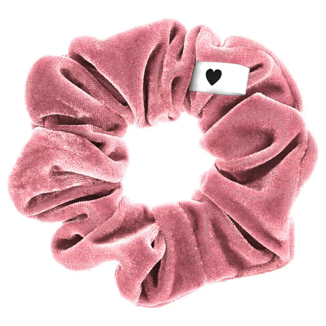 Samt-Scrunchie Rosa von Bellody