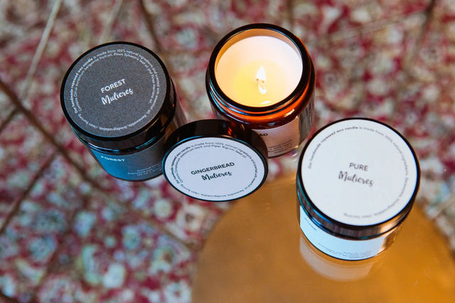 Natürliche Duftkerze Forest 120ml von Mulieres