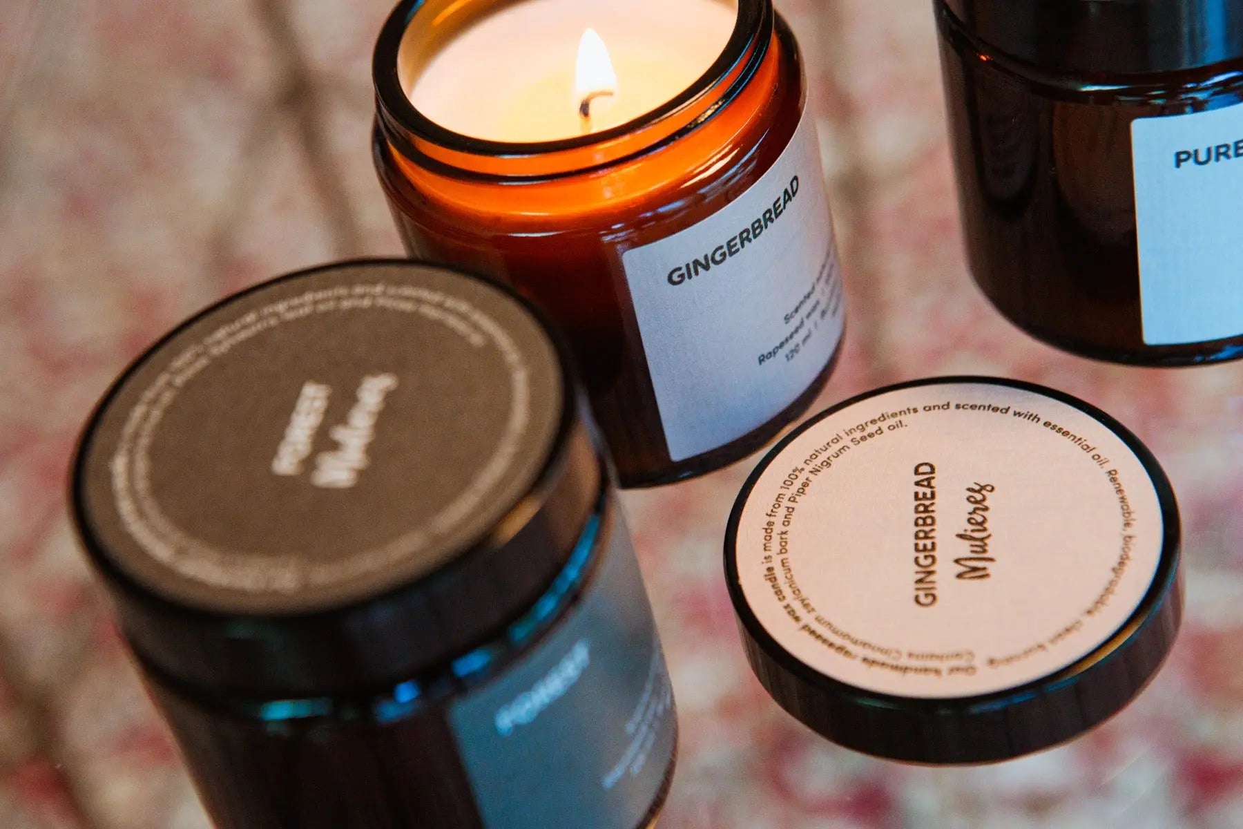 Natürliche Duftkerze Forest 120ml von Mulieres