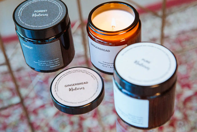 Natürliche Duftkerze Forest 120ml von Mulieres