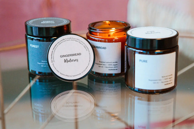 Natürliche Duftkerze Forest 120ml von Mulieres