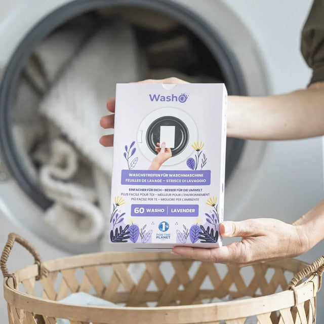 Waschstreifen 60 Stk. Lavender - Made in Germany von Washo