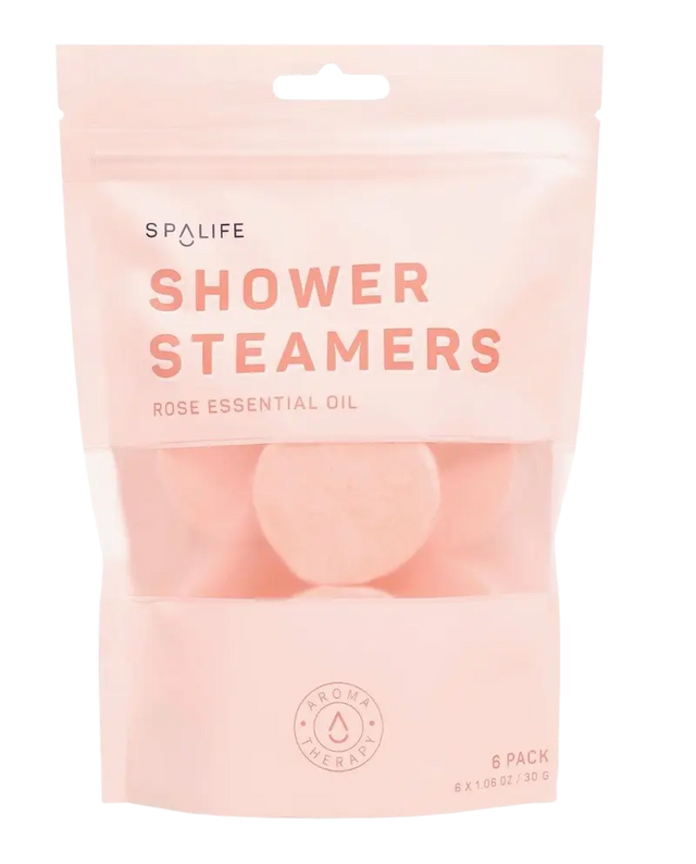 Aromatherapie Duschbomben Duschtabs Rosenöl 6er Pack von My Spa Life