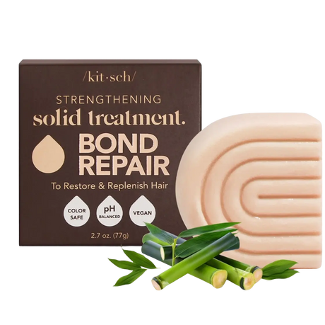 Festes Shampoo Bond Bar Stärkende Haarpflege für geschädigtes Haar von Kitsch