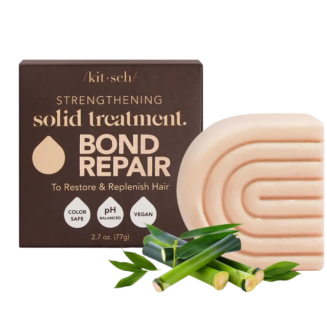 Festes Shampoo Bond Bar Stärkende Haarpflege für geschädigtes Haar von Kitsch