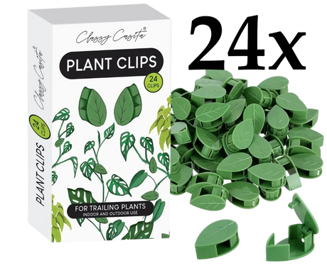 Halterung Clips Kletterpflanzen und Hängepflanzen Vorteilspaket 24 Stk. von Classy Casita