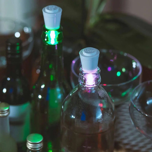 LED-Flaschenlicht Leuchtende Korken (2er Pack) von HOOT