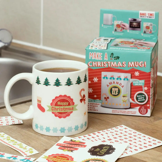 Tasse Make a Christmas Mug (inkl. Sticker) von Mugs