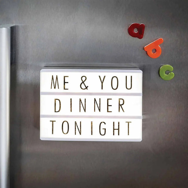 LED Retro Leuchtkasten A6 von Loom