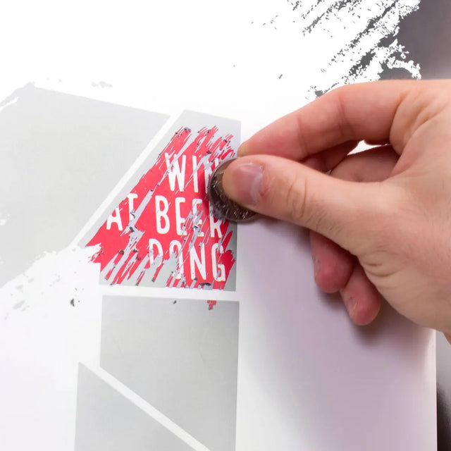 Scratch Poster 21at21 von Novelty