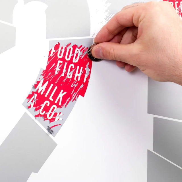 Scratch Poster 21at21 von Novelty