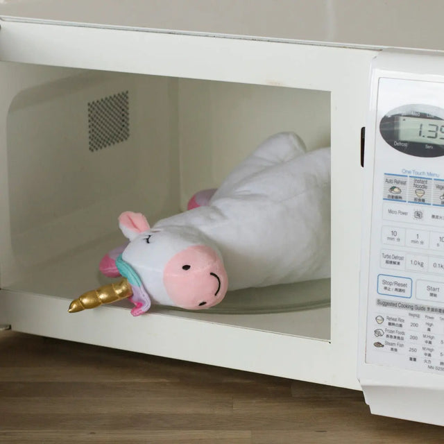 Wärmekuscheltier Unicorn für die Mikrowelle von Novelty