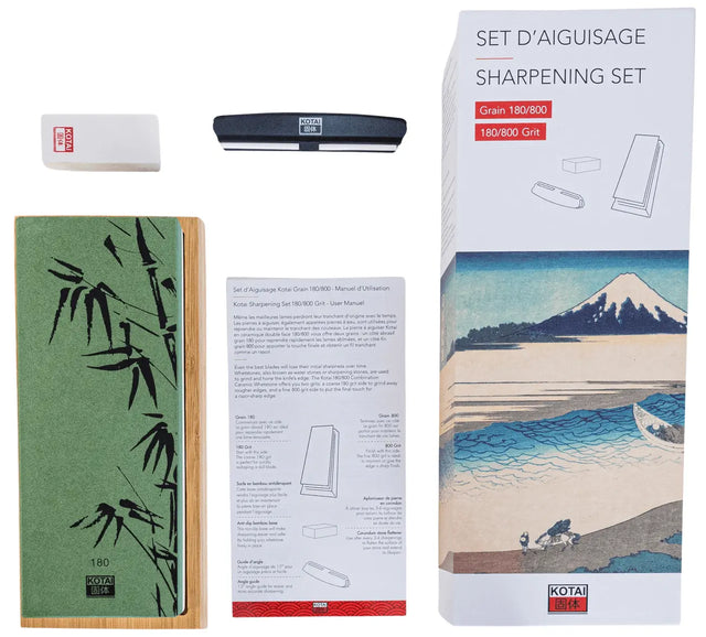 Schleifstein Set 180/800 Pakka von KOTAI