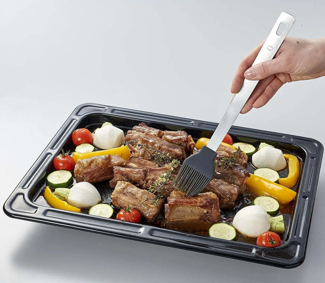 Backpinsel Edelstahl blau von Mastrad