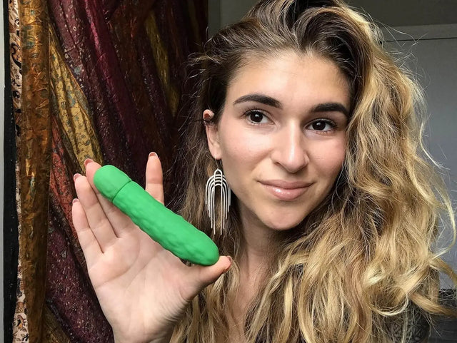 Vibrator Pickle von Emojibator