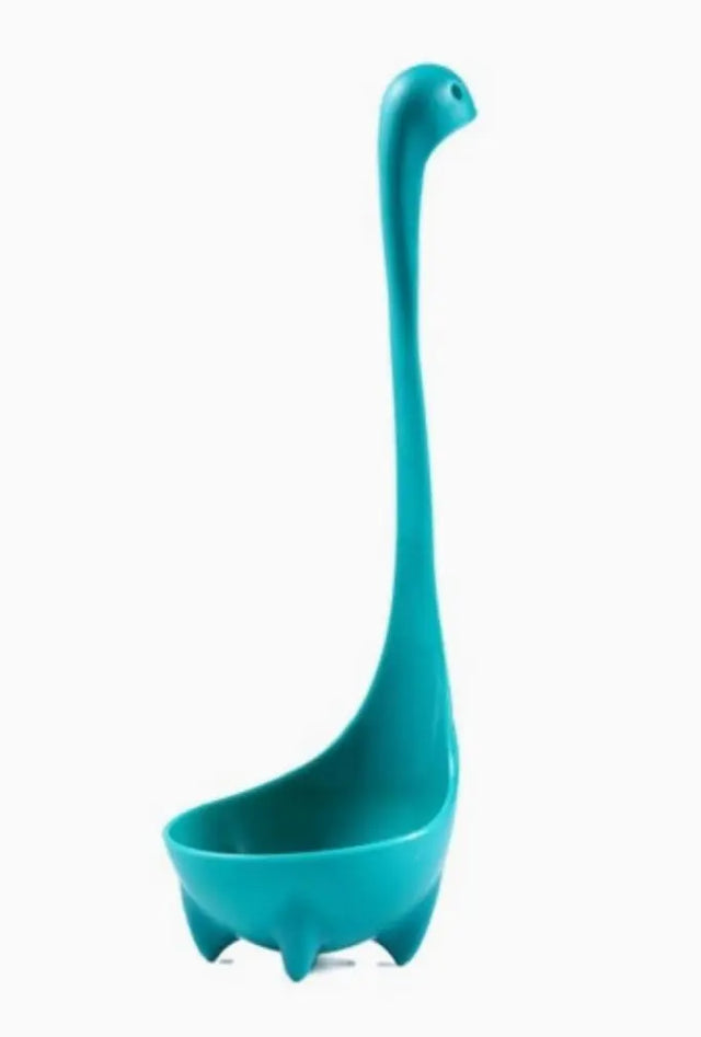 Nessie Suppenlöffel Dinosaurierform blau von Ototo