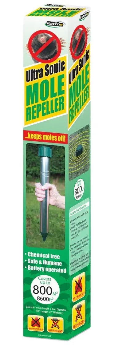 Ultraschall Maulwurf Repeller von Katcha
