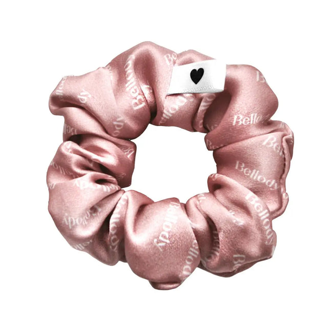 Seiden-Scrunchie Rosa von Bellody