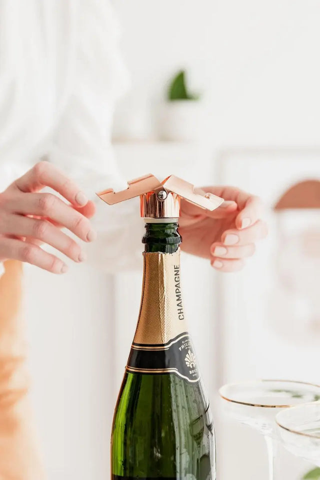 Sektverschluss Rose Gold von Uberstar