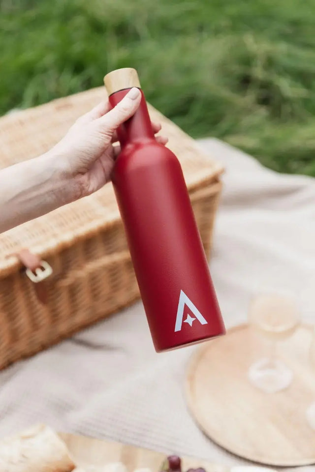 Weinflasche für Unterwegs Vinnie 750ml Rot von Uberstar