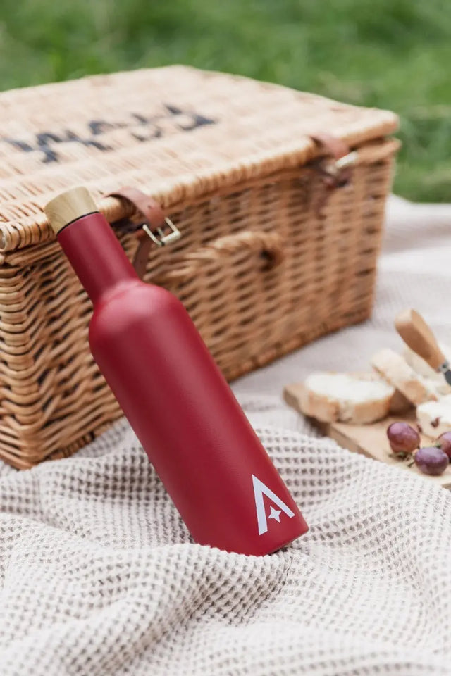 Weinflasche für Unterwegs Vinnie 750ml Rot von Uberstar