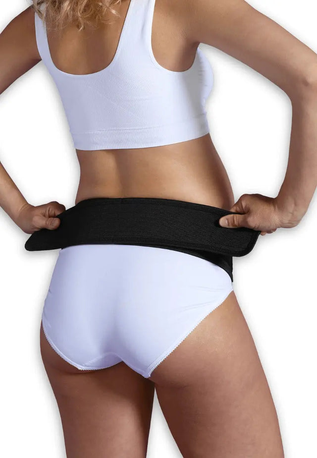 Stützgürtel für Schwangere Schwarz S/M von Carriwell