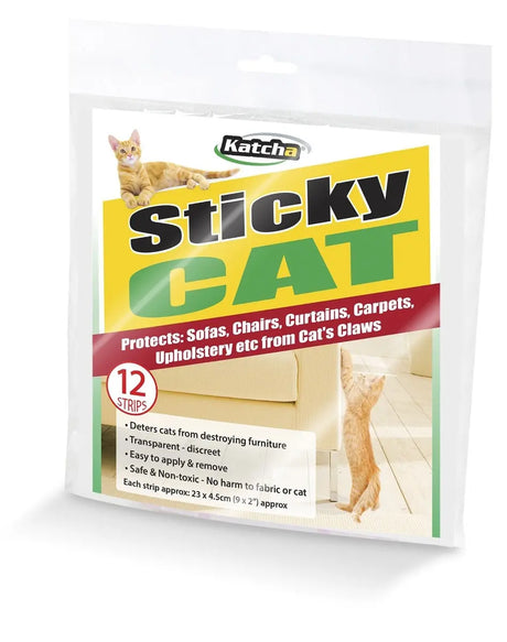 Sticky Cat Antikratz-Streifen 24er-Pack von Katcha