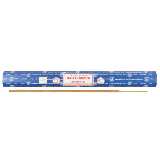 Räucherstäbchen Satya Nag Champa Weihrauch 6 x 50g Packung von Something Different