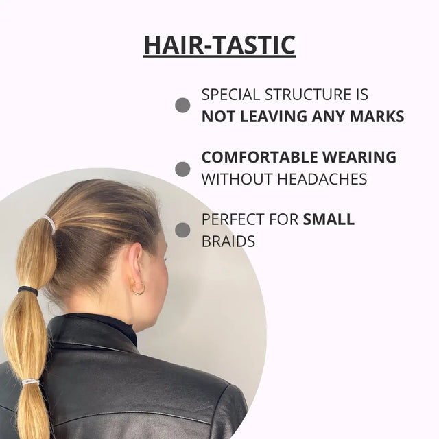 Mini Haargummis Mint Violet 20er Set von Bellody