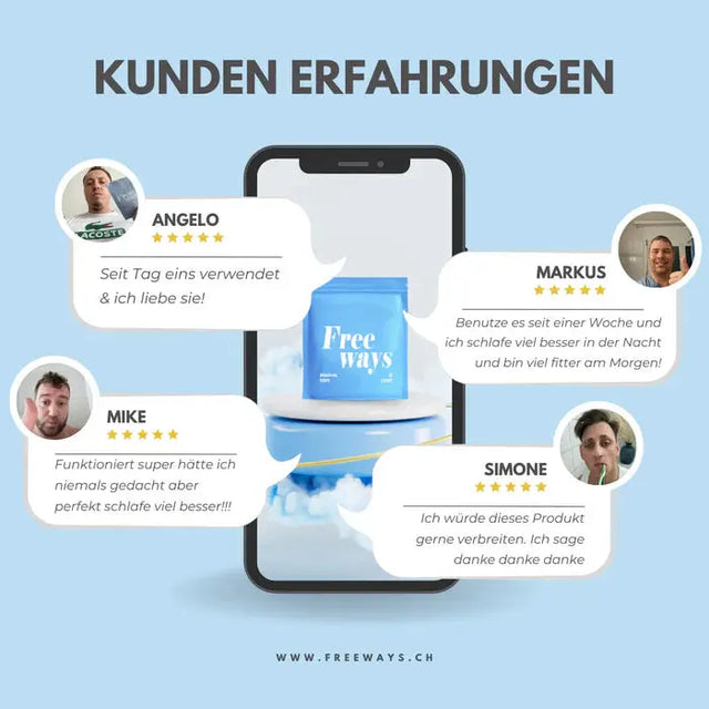 Mouth Tapes Mundtapes 30 Stück von Freeways