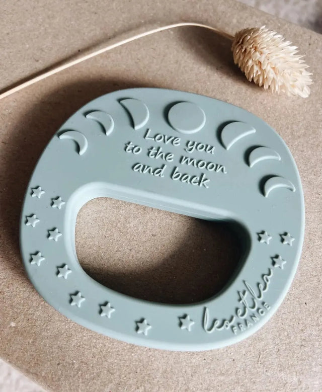 Mond Beissring Silikon Montessori Hellrosa von Leo et Lea