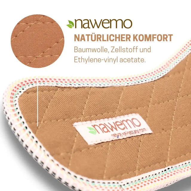 Zimtsohlen geruchsbindende Zimteinlegesohlen gegen Schweissfüsse 35 EU von Nawemo