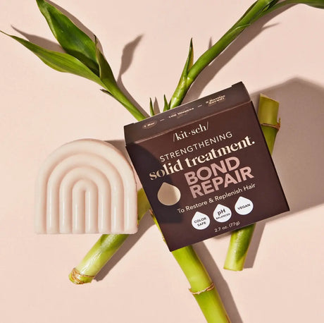 Festes Shampoo Bond Bar Stärkende Haarpflege für geschädigtes Haar von Kitsch