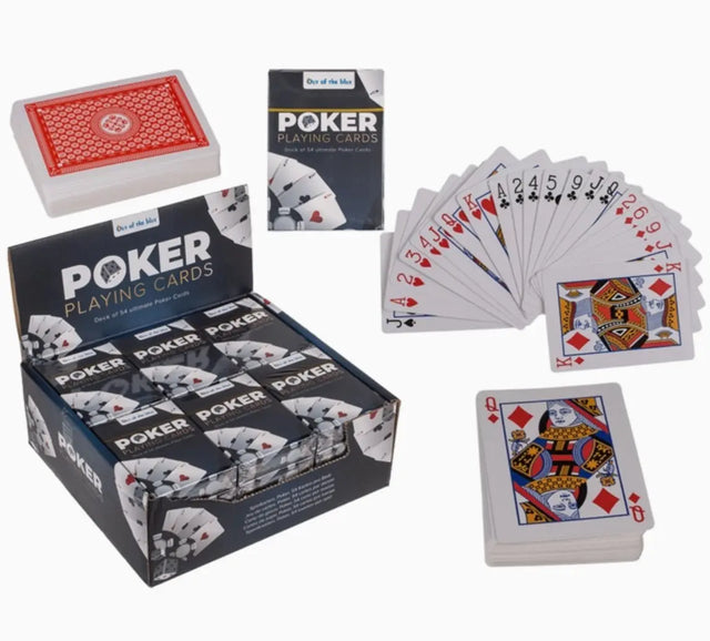Standard Pokerkarten 54 pro Deck Casinoqualität von Homerely