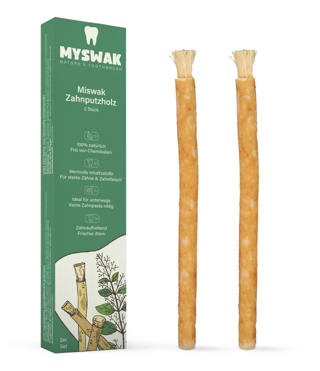 Miswak Zahnputzholz 2 Stück von MYSWAK