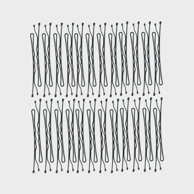 Bobby Pins Schwarz 45er Set von Kitsch